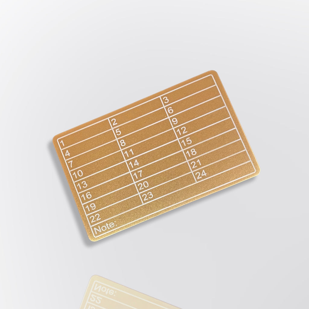 Card - Goud